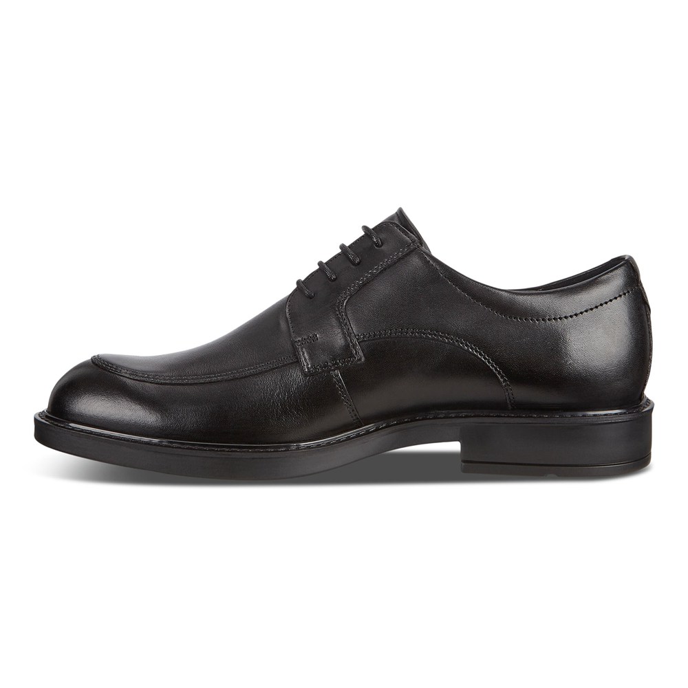 ECCO Mens Dress Shoes Black - Vitrus Iii - JXW-086953